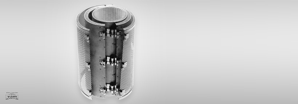 Electrical resistors for plastic materials machines